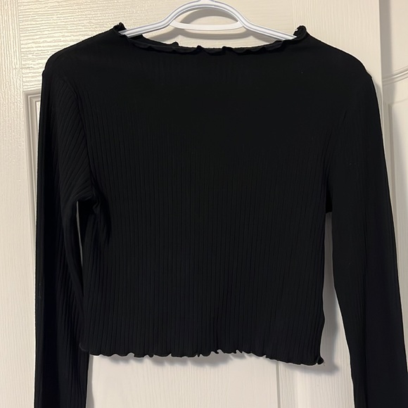 LAST CHANCE Oak + Fort ribbed cropped top - Picture 4 of 5